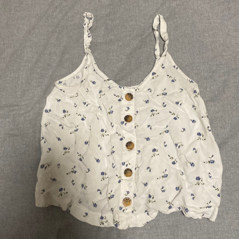 Hollister floral tank